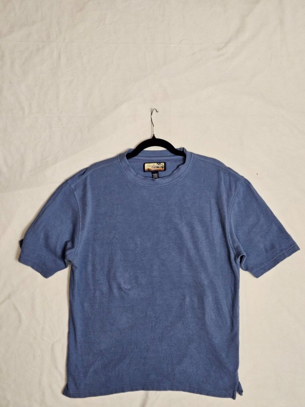 Havana Jack’s Cafe Large Blue Tropical Graphic T-Shirt 🏝️ Vintage Island Vibe